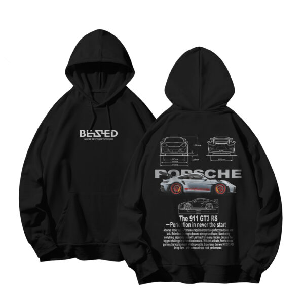 Porsche 911 GT3 RS Hoodie – Stylish & Comfortable Car Enthusiast Sweatshirtv